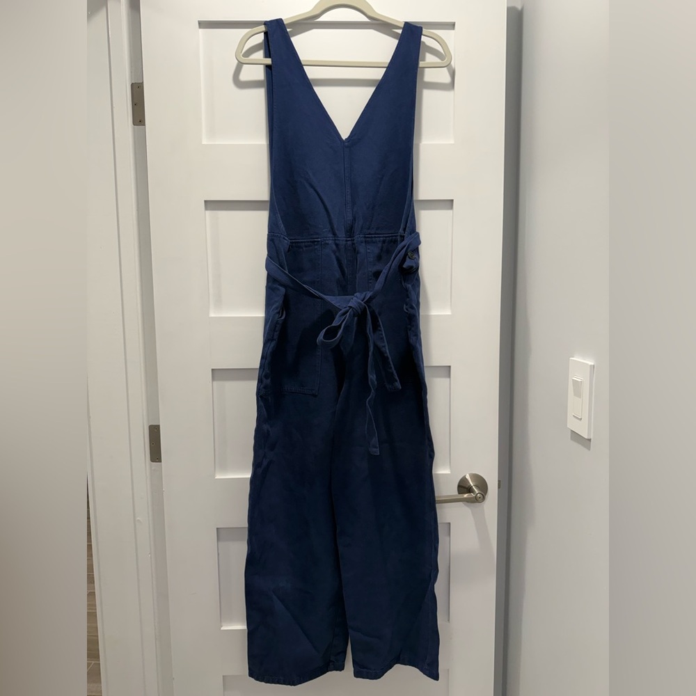 Alex Mill Ollie Cropped Denim Jumpsuit - Picture 7 of 7